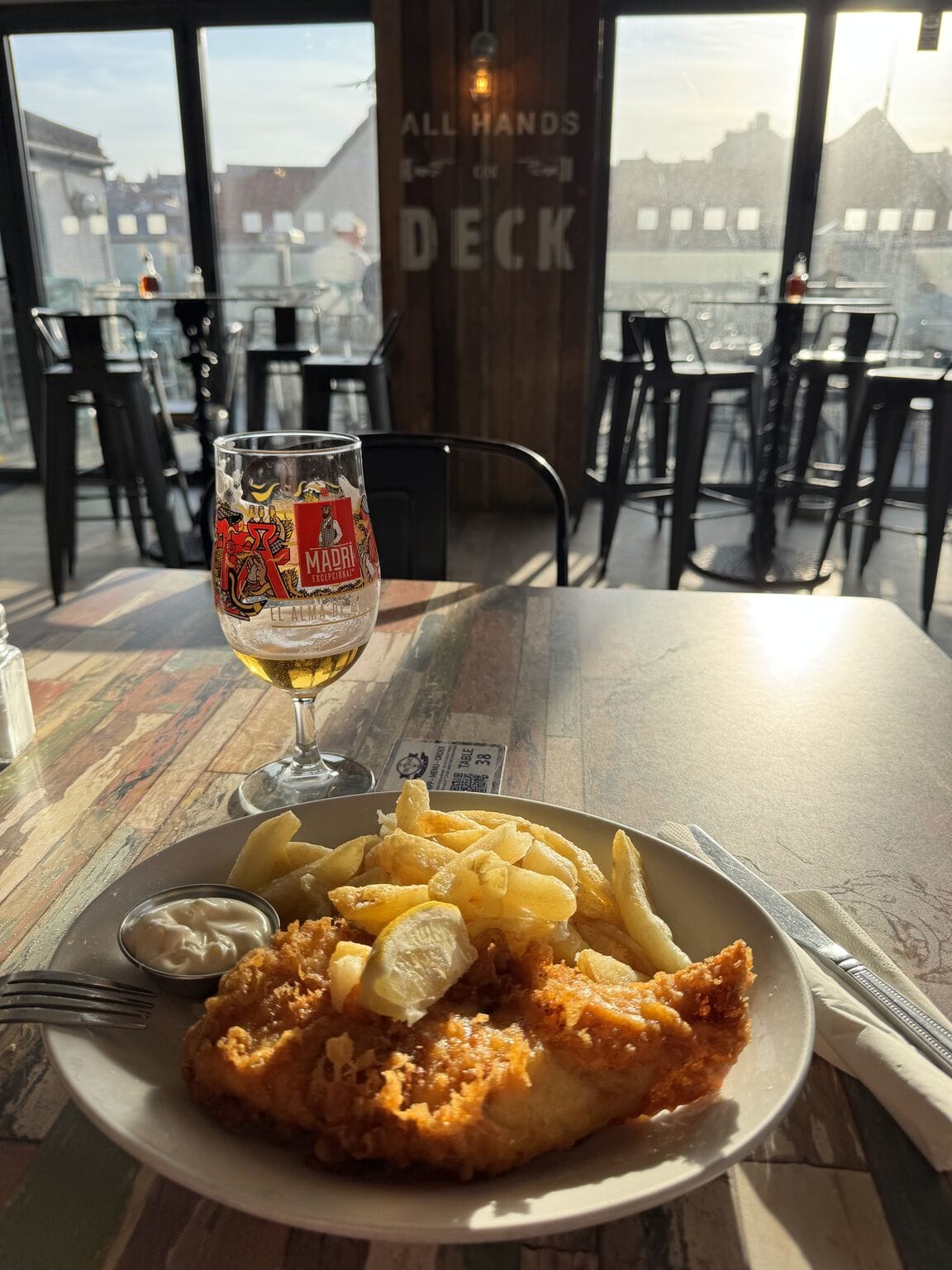 Fish & chips in Whitby